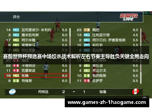 赛前世界杯预选赛中场绞杀战术解析左右节奏主导胜负关键全局走向